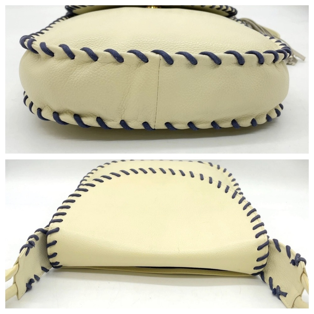 Yves Saint Laurent Cream leather Crossbody Bag - Picture 16 of 16